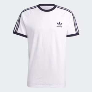 3 stripes tee white