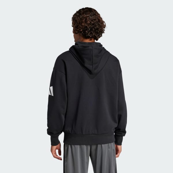 ⁦קפוצ׳ון אדידס French Terry Essentials Loose⁩ – תמונה ⁦6⁩