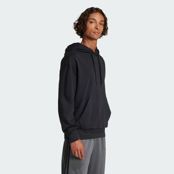 ⁦קפוצ׳ון אדידס French Terry Essentials Loose⁩ – תמונה ⁦5⁩