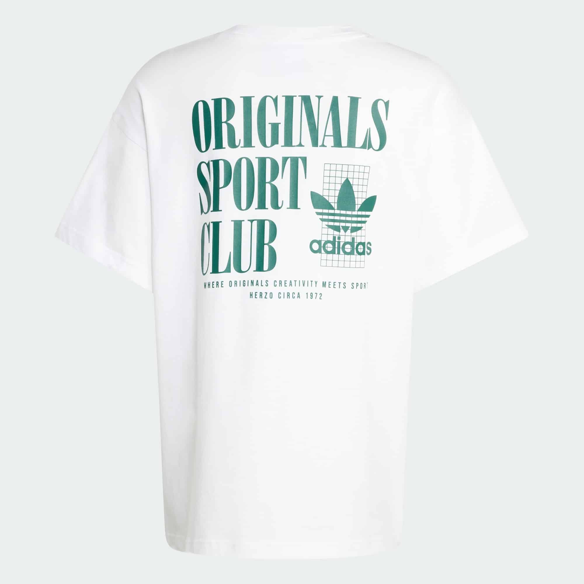 sport club tee white