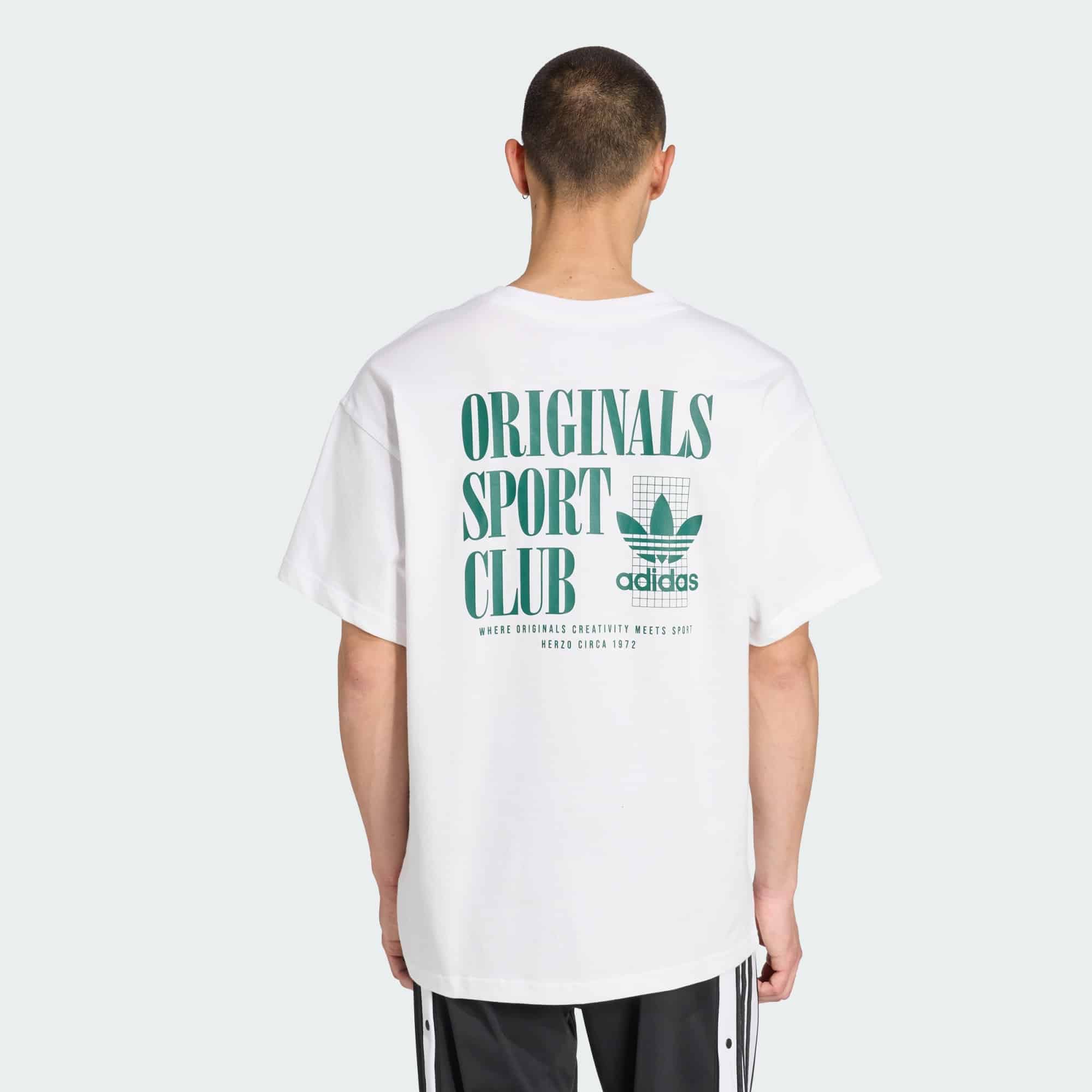 sport club tee white