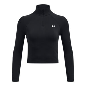 עליונית אימון נשים אנדר ארמור Vanish Seamless 1/4 Zip Crop
