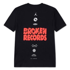 mj broken records tee