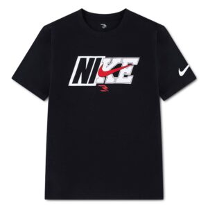 spliced swoosh tee