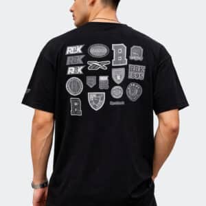 multi badge t shirt