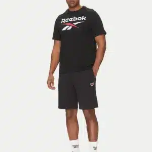 reebok identity small logo ft short